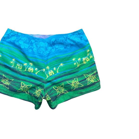 VTG. Y2K SIDEOUT‎ GRAPHIC BEACH SHORTS VACATION SUMMER SIZE M - Picture 6 of 7